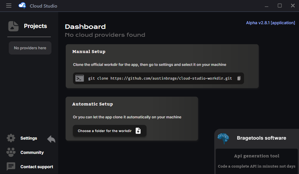 Initial Dashboard