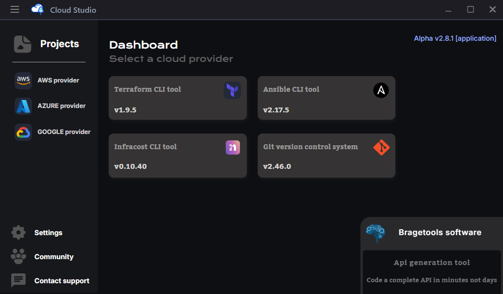 Main Dashboard